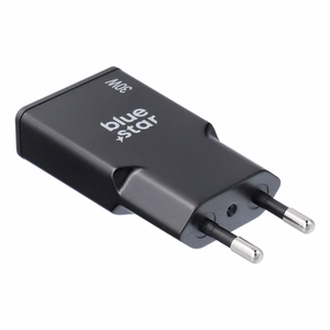 Blue Star Slim GaN TFK-SC-30WCC 30W 2x USB-C QC 4.0 / PD 3A laadija, must