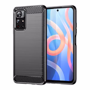 Carbon Case Flexible Cover Sleeve for Xiaomi Redmi Note 11 must