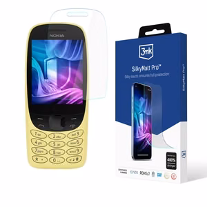 Nokia 6310 (2024) – 3mk Silky Matt Pro telefoni ekraanikaitse