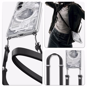 Spigen Ultra Hybrid Mag MagSafe ümbris Samsung Galaxy S26 Plus jaoks Zero One valge