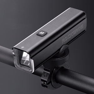 Rockbros 24610002001 eesmine jalgrattatuli 1000 lm + USB-C - USB-A kaabel - must