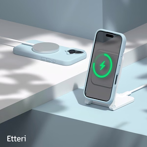 Etteri Silikoonist Mag ümbris iPhone 16 Plus 6,7" helesinine