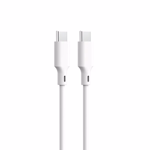 Forever recycling cable USB-C - USB-C 1,5m  3A KR15-CC-00 valge