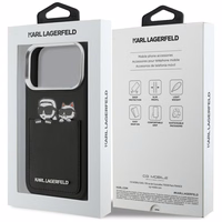Karl Lagerfeld Karl & Choupette Print & Pocket Case iPhone 17 Pro Max'ile - must