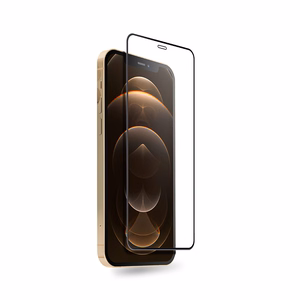 Crong 3D Armor Glass 9H karastatud ekraanikaitseklaas seadmele iPhone 12 Pro Max antibakteriaalse kaitsega, paigaldusraamiga