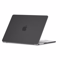Tech-Protect SmartShell ümbris jaoks MacBook Air 13" M2 / M3 / 2022-2024 - matte must