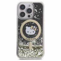 Hello Kitty Liquid Glitter Fever MagSafe Ümbris jaoks iPhone 16 Pro Max - Kuldne