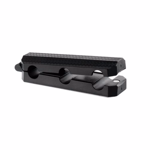 Blue Star PJ-OCZ5 magnetic self-adhesive organizer for 3 cables - black (2 pcs.)