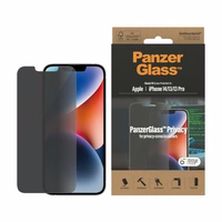 PanzerGlass Classic Fit Privaatsus Antibacterial Glass jaoks iPhone 14/13 Pro/13