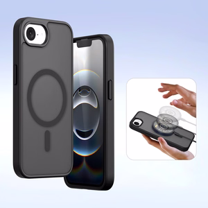 Dux Ducis Lawa iPhone 16e Leather Ümbris with Detachable Magnetic Wallet - Must
