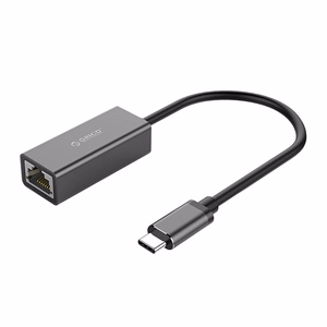 Orico XC-R45-V1 võrguadapter USB-C–RJ45, Gigabit Ethernet, 1 Gbps – must