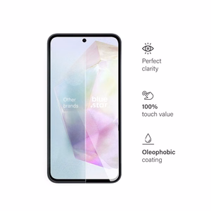 Tempered glass to Samsung Galaxy A35 5G Blue Star