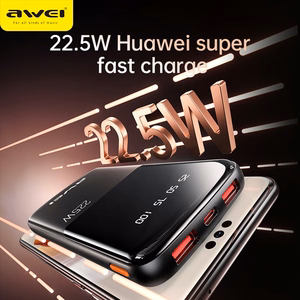 External battery Akupank Awei P10K 22.5W 10000mAh must