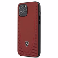 Ferrari FEOGOHCP12LRE iPhone 12 Pro Max 6.7" punane/punane kõvakott Off Track perforeeritud