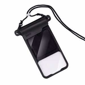 Waterproof Ümbris jaoks mobile phone Hoco BAG31 must
