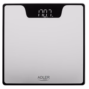 Adler AD 8174S – elektrooniline vannitoakaal, 180 kg, 100 g, hõbedane