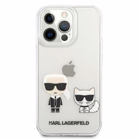 Karl Lagerfeld Karl & Choupette Ümbris jaoks iPhone 13 Pro Max 6.7" - läbipaistev