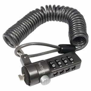 Logilink NBS004, Notebook Coil Cable Lock, black