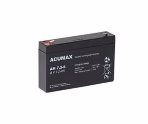 Acumax EMU aku 6V 7.2Ah AM7.2-6