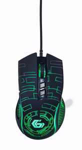 Gembird MUSG-RGB-01 hiir parema käe jaoks USB Type-A 3600 DPI