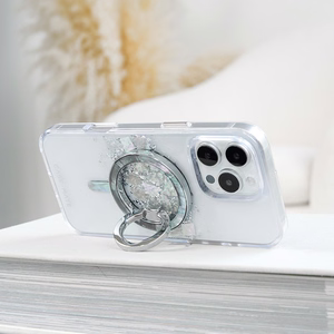 Case-Mate Karat MagSafe pärlmutrist detailidega ümbris seadmele iPhone 16 Pro, A Touch of Pearl