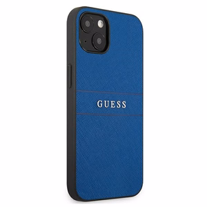 Guess Saffiano Strap Ümbris jaoks iPhone 13 mini 5.4" - sinine