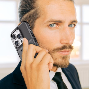 Thunder Case iPhone 14 Pro Max soomustatud ümbris must