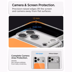 Spigen Ultra Hybrid MagSafe ümbris iPhone 18 Pro Max / 17 Pro Max jaoks, oranž