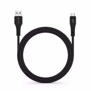 Kaabel USB A to Micro USB Forcell F-Energy QC3.0 2,4A 18W Silikoon 1 m C341 must