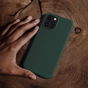 Nillkin Super Frosted Shield Pro ümbris seadmele Apple iPhone 12 Pro Max, punane