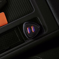 FORCELL F-ENERGY Carbon CC50-2A car laadija 2 x USB A QC3.0 3A 36W must