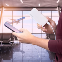 Wozinsky Powerbank Li-Po 10000mAh 2 x USB valge (WPBWE1)