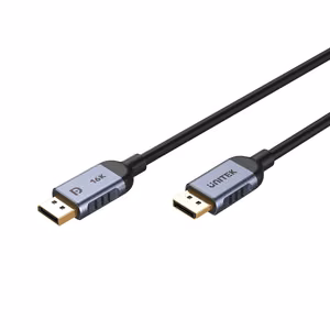 Unitek C1626GY01-1.5M DisplayPort kaabel must, hall