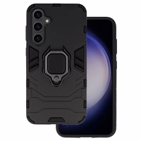 Ring Armor Ümbris jaoks Samsung Galaxy S23 FE Must
