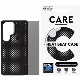 CARE by PanzerGlass Feature Heat Beat Ümbris jaoks Samsung Galaxy S25 Ultra - Must