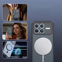 Tech-Protect MagMat MagSafe ümbris Xiaomi Poco F8 Pro jaoks - must