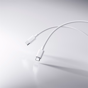 Xiaomi 3A kootud USB-C kuni USB-C kaabel (1m), valge