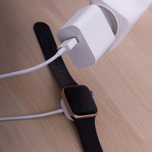 Forever MASM-100 traadita laadija AppleWatch 3W valge