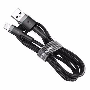 USB cable Baseus Cafule USB-A to Lightning 2.4A 1.0m hall-must CALKLF-BG1