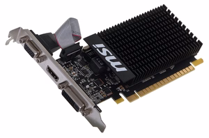 MSI V809-2000R GeForce GT 710 2 GB GDDR3 graafikakaart