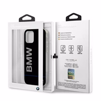 BMW Hardcase Signature Printed Logo Ümbris iPhone 12 / 12 Pro - must