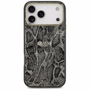 Guess Python Pattern MagSafe Ümbris jaoks iPhone 17 Pro Max - Must