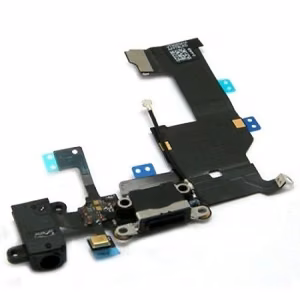 Flex iPhone 5G heli- ja laadimispesa must kasutatud ORG