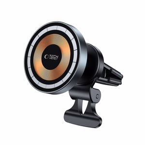 Tech-Protect MM15W-V5 Car Phone Hoidja koos MagSafe 15W Induktiivne Laadija jaoks Air Vent - must