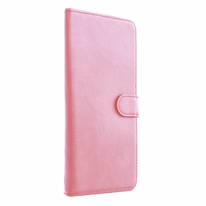 Universal book Ümbris COMMON size S jaoks IPHONE 12 / 13 / SAMSUNG S6 / A5 2016 / XCOVER 4 / S22 / HUAWEI P8 2017 roosa