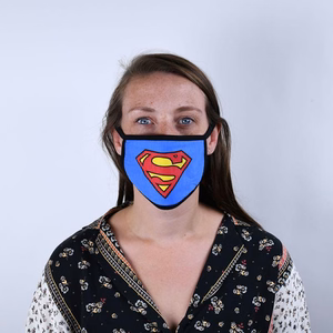 Superman kaitsev näomask kolmekordse filtriga