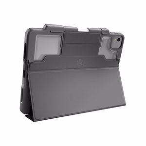 STM Dux Plus vastupidav MIL-STD-810G ümbris Apple Pencil hoidjaga iPad Air 11 M3 2025 / M2 2024 / iPad Air 10.9 5-4 gen 2022-2020 jaoks, must