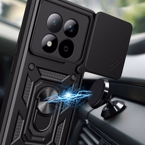 Tech-Protect CamShield Pro ümbris Xiaomi Redmi Note 15 Pro 5G jaoks - must