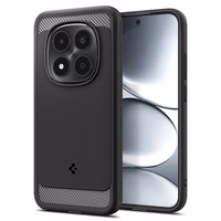 Spigen Rugged Armor ümbris Xiaomi Redmi Note 15 Pro 5G jaoks - must