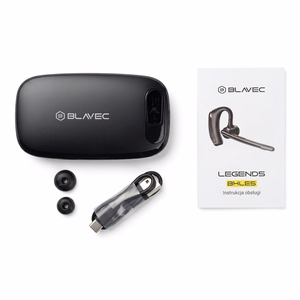 Blavec Legend 5 Multipoint Bluetooth-peakomplekt (BHLE5-B), must